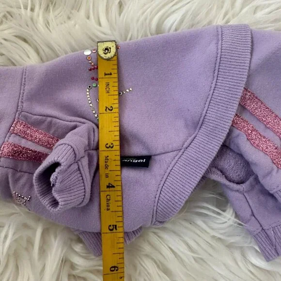 Pet Clothes Pink "Puppy Angel" Jumpsuit for small dog (XS) - Picture 8 of 8